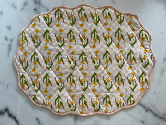 Topsy Turvy Tulips Placemat