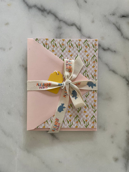 Topsy Turvy Printed Notecards